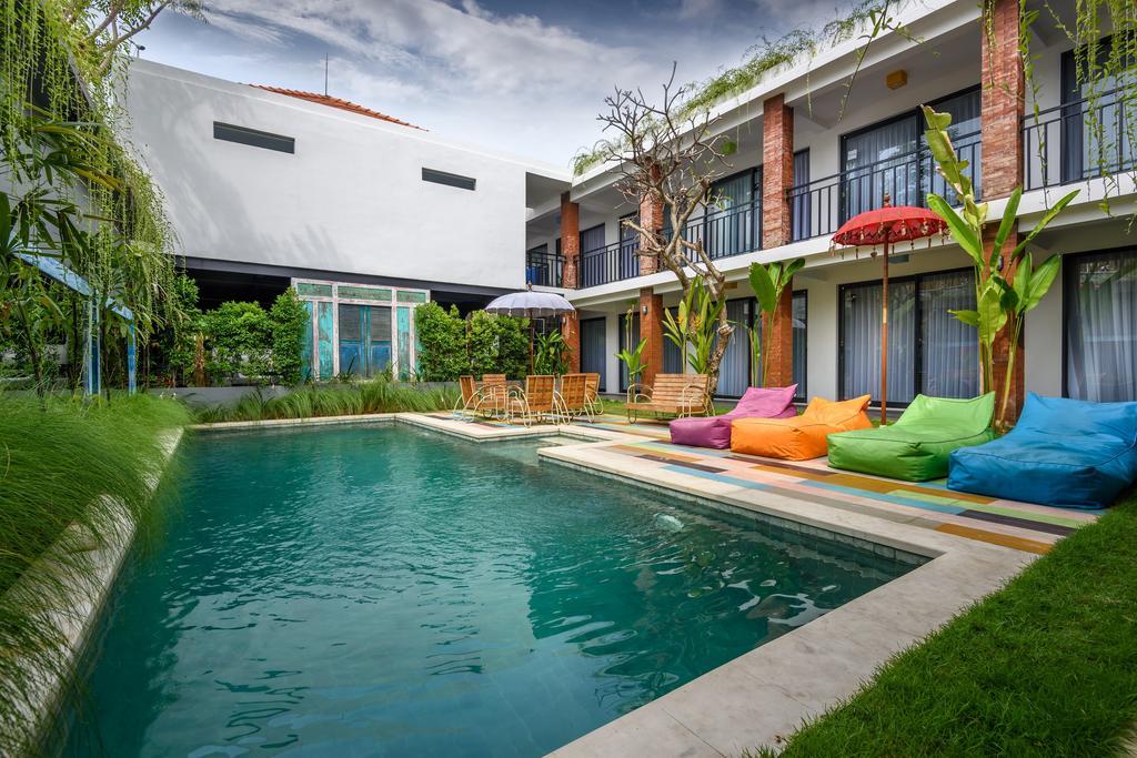 Base Guest House Canggu Exterior foto